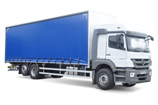 Car Hire Portsmouth - 26 Tonne Curtain Side Truck - Truck hire Portsmouth